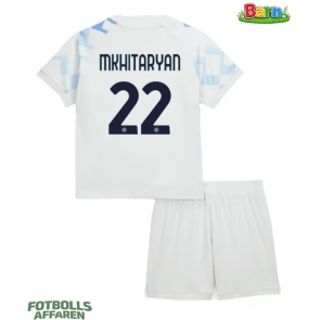 Inter Milan Henrikh Mkhitaryan #22 Bortaställ Barn 2025-26 Kortärmad (+ Korta byxor)